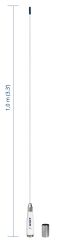 Scout Quick 4 Vhf Anteni Fiberglass 1 Metre