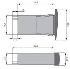 Exalto 210341P silecek kontrol anahtarı