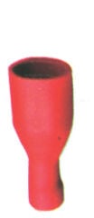 Tam İzoleli Ayrı-Çift Sıkmalı,Kırmızı 0,25-1,15Mm2