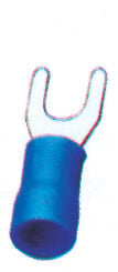 Düz U Yüzey Bağlayıcı,Mavi 4,3Mm2,1-2,5Mm2 40Adt