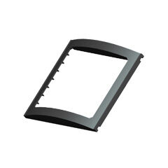 Kontrol Paneli Çerçevesi, Tekli,  L 9.5Cm W 10Cm, Siyah