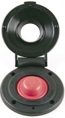 Güverte ayak şalteri. Siyah