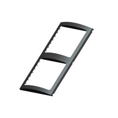Kontrol Paneli Çerçevesi, Çiftli, L 18.5 Cm W 10Cm,Siyah