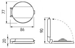 Quick güverte ayak şalteri