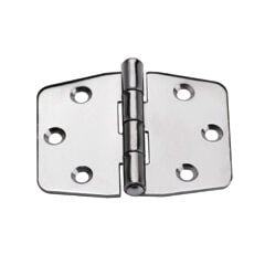 Menteşe, Sağa, Inox 316, L77mm, W40mm, Kalın. 2mm