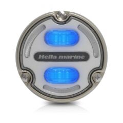 Hella Marine Apelo A2 Bronz Beyaz/Mavi su altı aydınlatma lambası