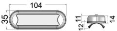 BİMİNİ LAMBASI LEDLİ , 12-24V, IP67