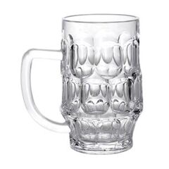 Bira bardağı, kulplu, 500 cl, polikarbonat. 2set