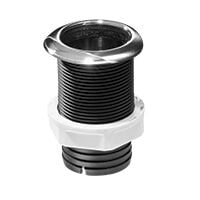 Thru-Hull w/Inox Flange 3/4'',w/HoseBarb Ø19mm, L.82mm