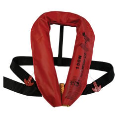 ŞİŞME CANYELEĞİ LAMDA OTOMATİK 150N,  SOLAS/MED-MER, TURUNCU