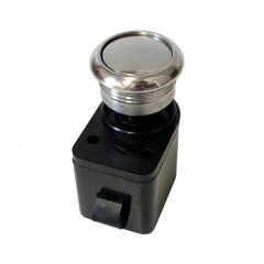 Çekmece/dolap kulbu paslanmaz yuvarlak