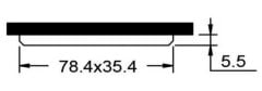 Merdiven Lambası -Canopus- 9-28V Mavi