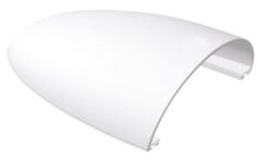 PLASTİK MİNİ HAVALANDIRMA. BEYAZ. 215X180X70mm(h)