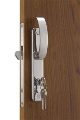 Sürgülü kapı kilit seti. Elit gömme mont karşılık