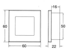 Hella Marine ledli merdiven-havuz lambası