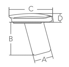 Sunshade Kapaklı Direk Soketi