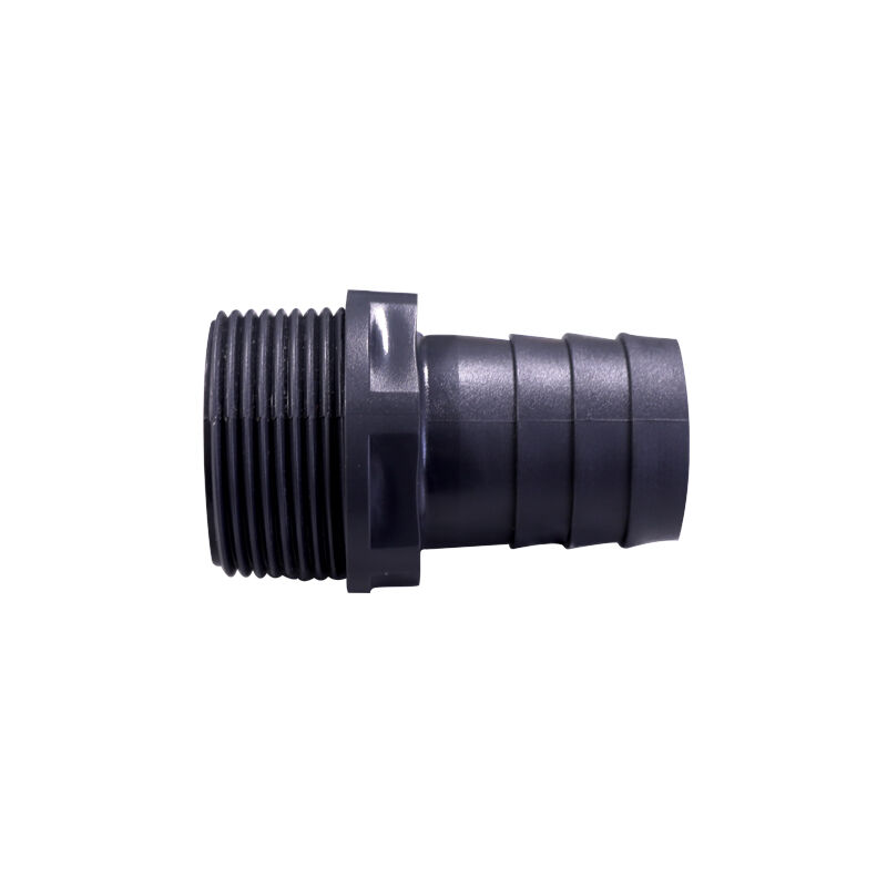 Ball Valve 1 1/2'', Single Union BSPP, Plastic, Grey