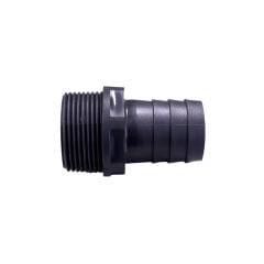 Ball Valve 1 1/2'', Single Union BSPP, Plastic, Grey