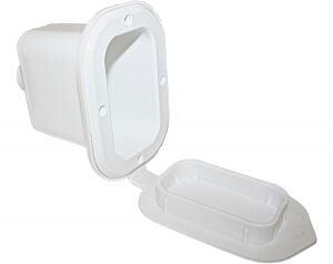 Kapaklı duş yuvası