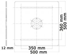 Ağır hizmet tipi masa ayağı