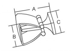 Stoper 41x35mm