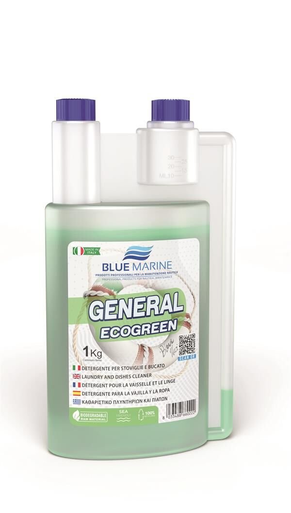 Blue Marine Ecogreen Çamaşır Bulaşık Makinesi Temizleyici