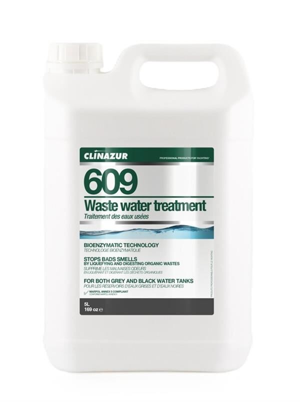 Clin Azur -609- Pis Su Tankı Temizleyici 5 Litre