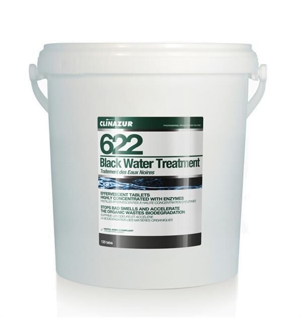 Clin Azur -622- Pis Su Tankları İçin Tablet 120 Adet