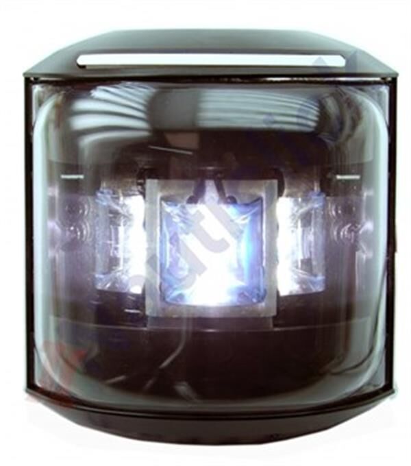 Aqua Signal 43 Serisi Pruva Ledli Seyir Feneri 12/24V Siyah