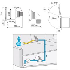 NR GÖMME SU ÇIKIŞI, PLASTİK KAPAKLI, 90°
