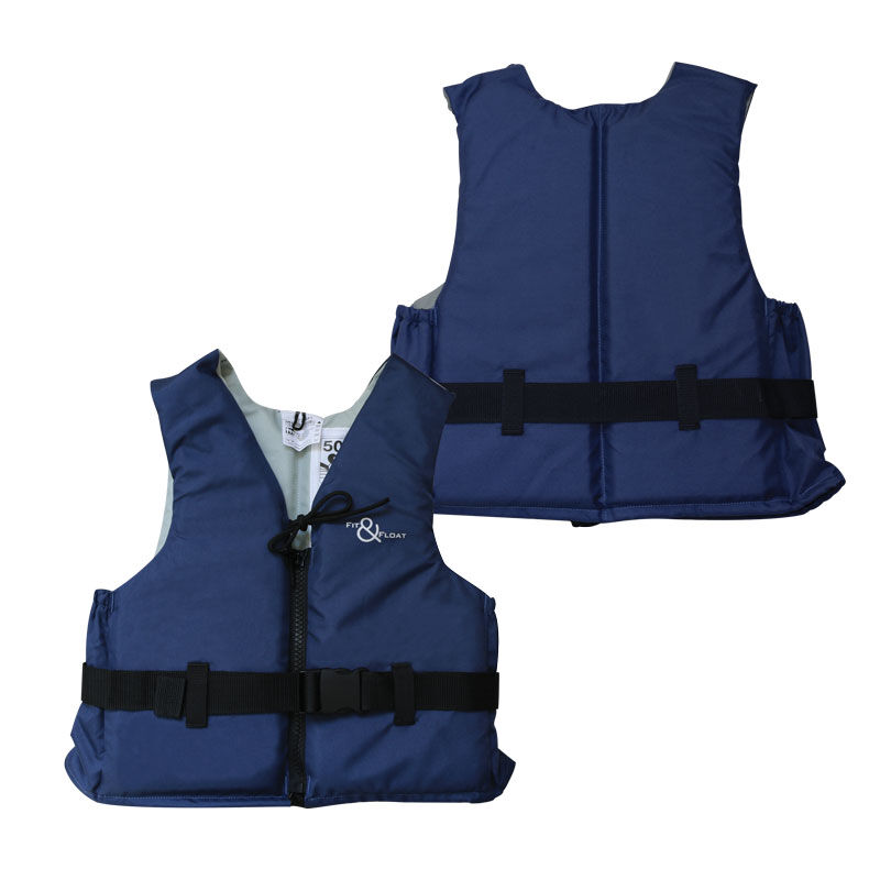 Fit & Float Buoyancy Aid, 50N, ISO, Adult, 90-165kg, Navy Blue