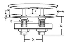 Paslanmaz Çelik Koç boynuzu 108 mm