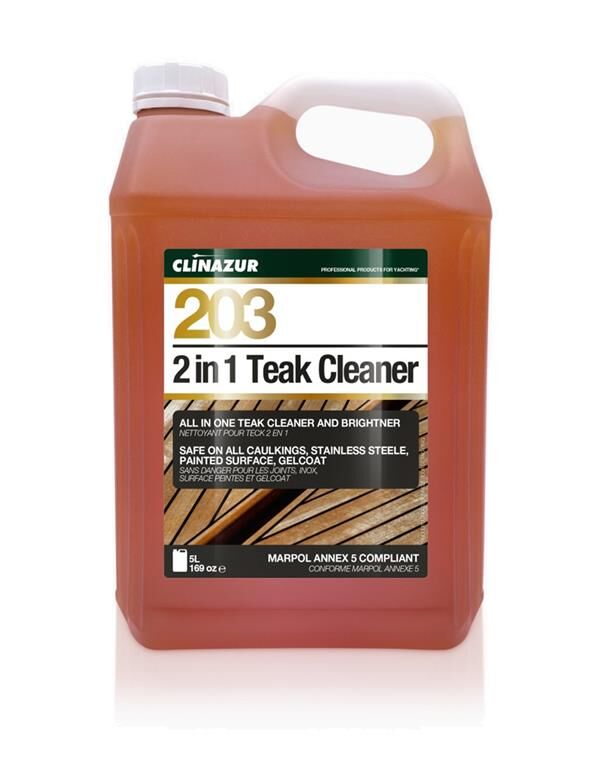 CLIN AZUR -203- 2 IN 1 TİK TEMİZLEYİCİ, 5 LT