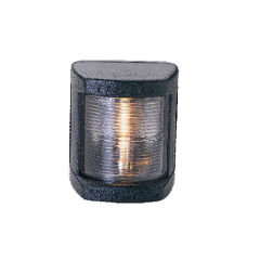 Klasik LED 12 Pupa Feneri 135°, 12-24V, beyaz (Siyah gövde)