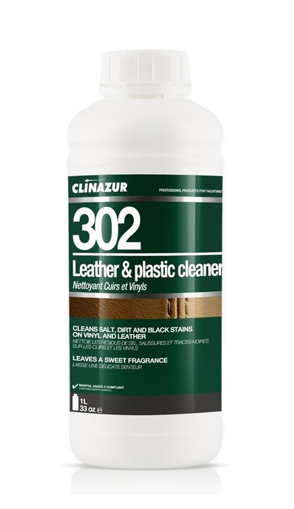 Clin Azur -302- Deri ve Plastik Temizleyici 1 Litre