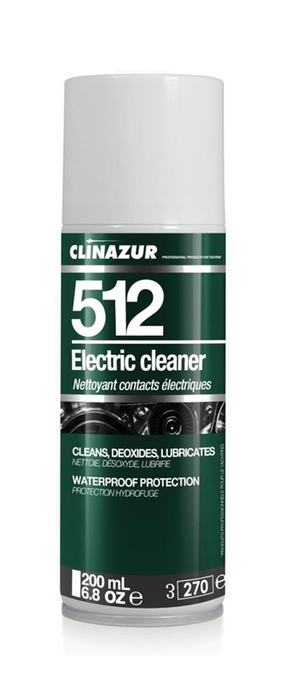 Clin Azur 512 Elektrik Aksam Temizleyici 200 ml