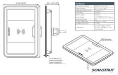 ROKK WIRELESS SURFACE 3 COIL 15W,12/24V KABL.ŞARJ
