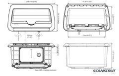 ROKK WIRELESS COVE LED- 3 COIL 15W KABLOSUZ ŞARJ