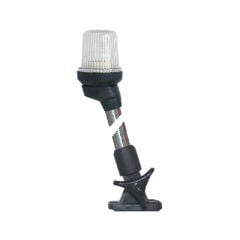 Direkli Silyon Feneri Katlanır 23cm,316SS - Siyah