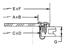 Yuvarlak sabit lumboz 203MM