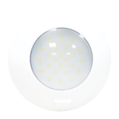 Aqua LED'li Tavan Lambası, yuvarlak, beyaz, anahtarlı, 4.8W, 12&24V Multivolt DC