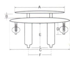 Paslanmaz Çelik Koç Boynuzu Gömme 154mm