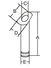 Kamış yuvası, plastik.