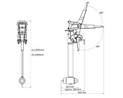 Torqeedo Travel S - 3Hp - 1080W Akü
