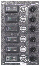Kontrol Paneli Ultra 'Sp6' 6 Kömür Rengi