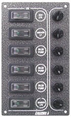 Kontrol Paneli Ultra 'Sp6' 6 Kömür Rengi