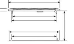 Nuova Rade plastik yuvarlak hatch