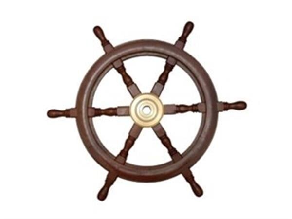 Ahşap Dümen Simidi 457mm