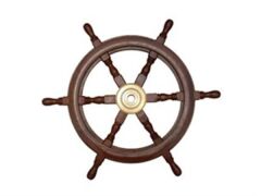 Ahşap Dümen Simidi 457mm