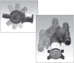 Jabsco diyaframlı duş boşaltma ve sintine pompası